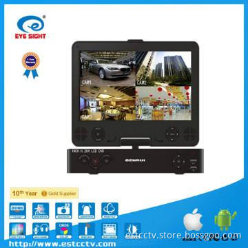 10.5 inches HD LCD DVR Kit with holiday recording and snapshot setup